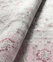 Laagpolig Vintage Vloerkleed Edessa Cream/Roze-160 x 230 cm
