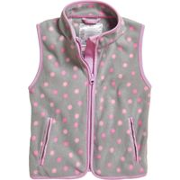 Playshoes fleece vestje stippen grijs Maat