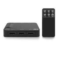 ACT AC7841 4K HDMI Switch | 5x input | 1x output | 4K @ 60Hz | Auto input Sensing | Afstandsbediening | Zwart - thumbnail