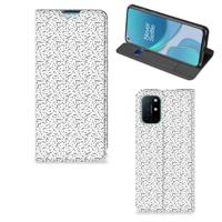 OnePlus 8T | Hoesje met Magneet | Stripes Dots