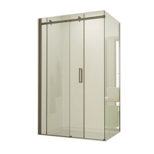 Douchecabine BWS Supreme 120x100 cm Nano Coating RVS Profiel