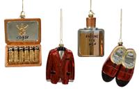 Kersthanger kunststof Mannen accessoires - thumbnail