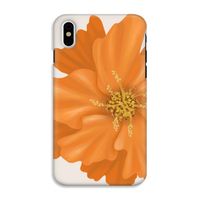 Orange Ellila flower: iPhone X Tough Case