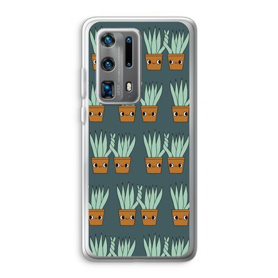 Sansevieria: Huawei P40 Pro Plus Transparant Hoesje