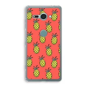 Ananas: Sony Xperia XZ2 Compact Transparant Hoesje