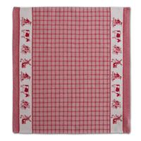 DDDDD theedoek Dutchie 60 x 65 red