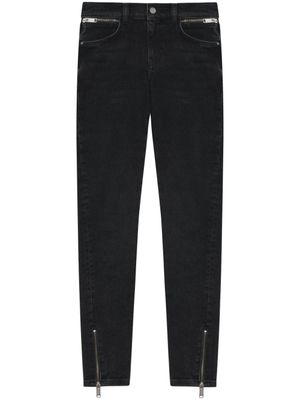 ANINE BING jean Jax à coupe skinny - Noir