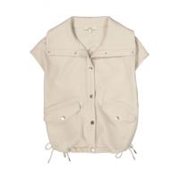 Garcia - Zand | unisex | Gilet | Zand | M | regular | Kamst mode