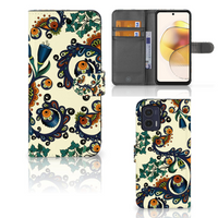 Wallet Case Motorola Moto G73 Barok Flower - thumbnail