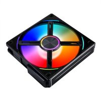 Lian Li UNI FAN AL120 Single Pack case fan RGB leds, 4-pins PWM fan-connector - thumbnail