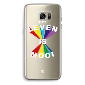 Het Leven Is Mooi: Samsung Galaxy S7 Edge Transparant Hoesje