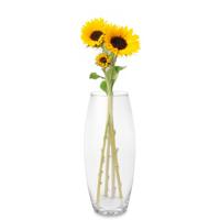 Bloemenvaas basic - transparant glas - D16 x H37 cm - cilinder vaas - boeketvaas - 5 liter