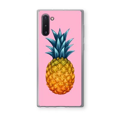 Grote ananas: Samsung Galaxy Note 10 Transparant Hoesje