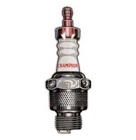Champion Bougie Gevormd Emaille Bord - 80 x 30cm Champion Bougie Gevormd Emaille Bord - 80 x 30cm