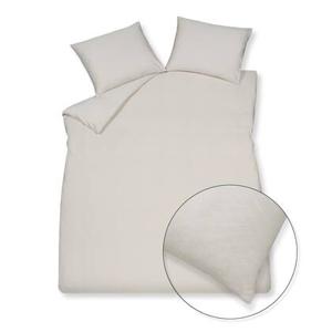 Dekbedovertrek Purity Monaco Cream Tan | Ivoor | Satijnkatoen