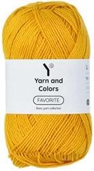 Yarn and Colors Favorite 015 Mustard