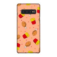 Chicken 'n Fries: Samsung Galaxy S10 4G Volledig Geprint Hoesje