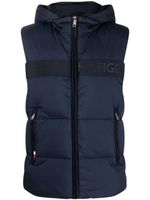 Tommy Hilfiger gilet à logo imprimé - Bleu - thumbnail