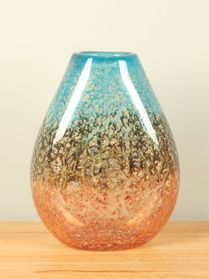 Glazen vaas Earth/water, 32 cm