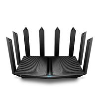 TP-Link ARCHER-AX80 bedrade router 2.5 Gigabit Ethernet, Gigabit Ethernet Zwart - thumbnail