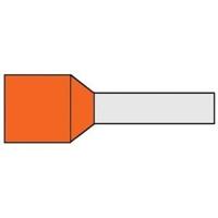 Enzo Adereindhuls geisoleerd 0,5x8 oranje 4421010