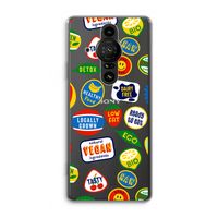 Fruitsticker: Sony Xperia Pro-I Transparant Hoesje Fruitsticker: Sony Xperia Pro-I Transparant Hoesje