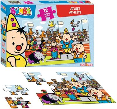 Studio 100 Bumba puzzel atleet, 12st.