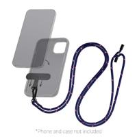 Mobilize Nylon Lanyard Blue/Red