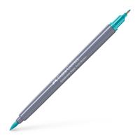 Faber Castell Duo aquarelmarker Goldfaber - 356 licht kobalt groen