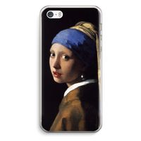 The Pearl Earring: iPhone 5 / 5S / SE Transparant Hoesje