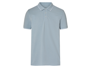 esmara Men Heren poloshirt (Blauw, XL)