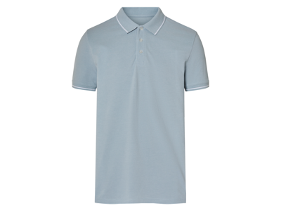 esmara Men Heren poloshirt (Blauw, XXL)
