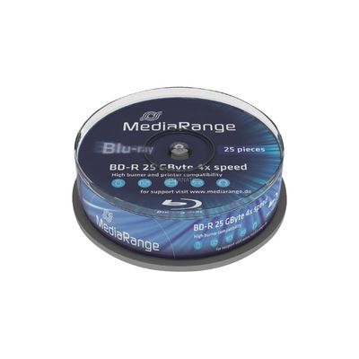 BD-R 25 GB Blu-ray media