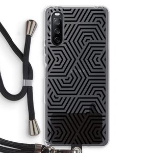 Magic pattern: Sony Sony Xperia 10 III Transparant Hoesje met koord