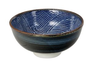 Japans porseleinen kom - Seigaiha - 300ml - 11.8 x 5.5cm