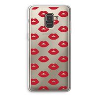 Lips: Samsung Galaxy A8 (2018) Transparant Hoesje