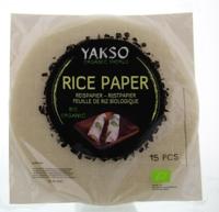 Yakso Rijstpapier bio 150 Gram