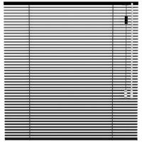 Leen Bakker - Fenstr Jaloezie 25mm Glans - (15027) - Aluminium - Zwart - 120x10x10 Cm