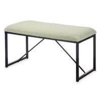 Bank Gift Decor TR23063-3 TR23063-3 Groen Metaal Stof 81 x 42 x 38 cm