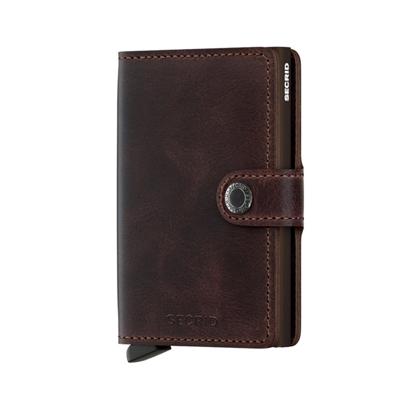 Secrid Miniwallet - Slimme Portemonnee - Vintage Chocolate
