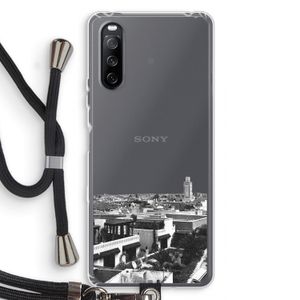 Marrakech Skyline : Sony Sony Xperia 10 III Transparant Hoesje met koord