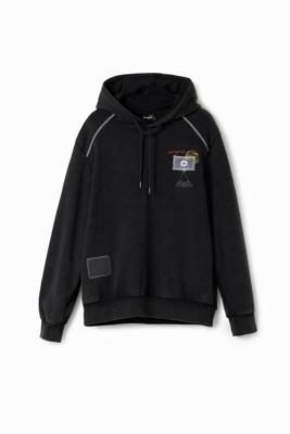 Sweatshirt - BLACK - M