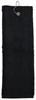 The One Towelling TH1500 Golf Towel - Black - 40 x 50 cm