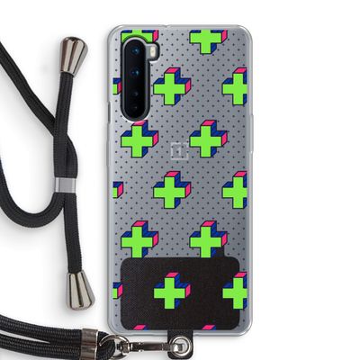 8-bit N°10: OnePlus Nord Transparant Hoesje met koord