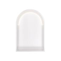 Hotbath &More Inbouwnis Toogmodel - 452 x 30 x 10 cm - met LED-verlichting - Mat Wit