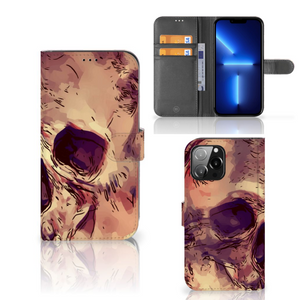 Telefoonhoesje met Naam iPhone 13 Pro Max Skullhead