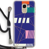 Gestalte 5: Samsung Galaxy J6 (2018) Transparant Hoesje met koord