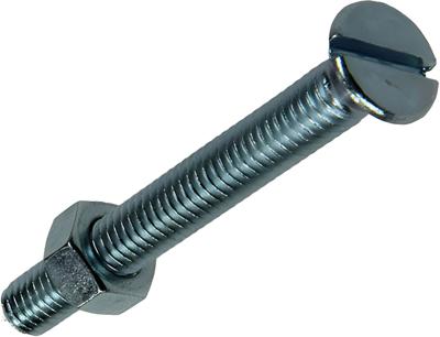 M.schroef moer ck m5x40mm rvs 8st - Deltafix