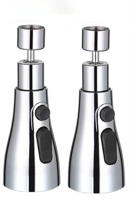 HydroFlex360 - Multifunctioneel 360°/720° Draaibaar Keukenkraan Opzetstuk met 3 Waterstanden