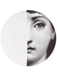 Fornasetti assiette décorative Tema e Variazioni No. 31 - Blanc